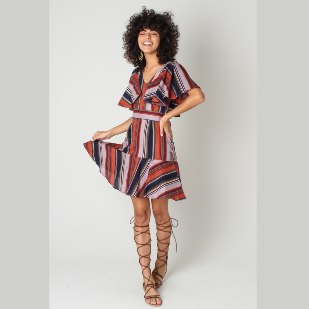 BOHO DRESS | WAIST TIE DRESS | BOHO WAIST-TIE DRESS.
